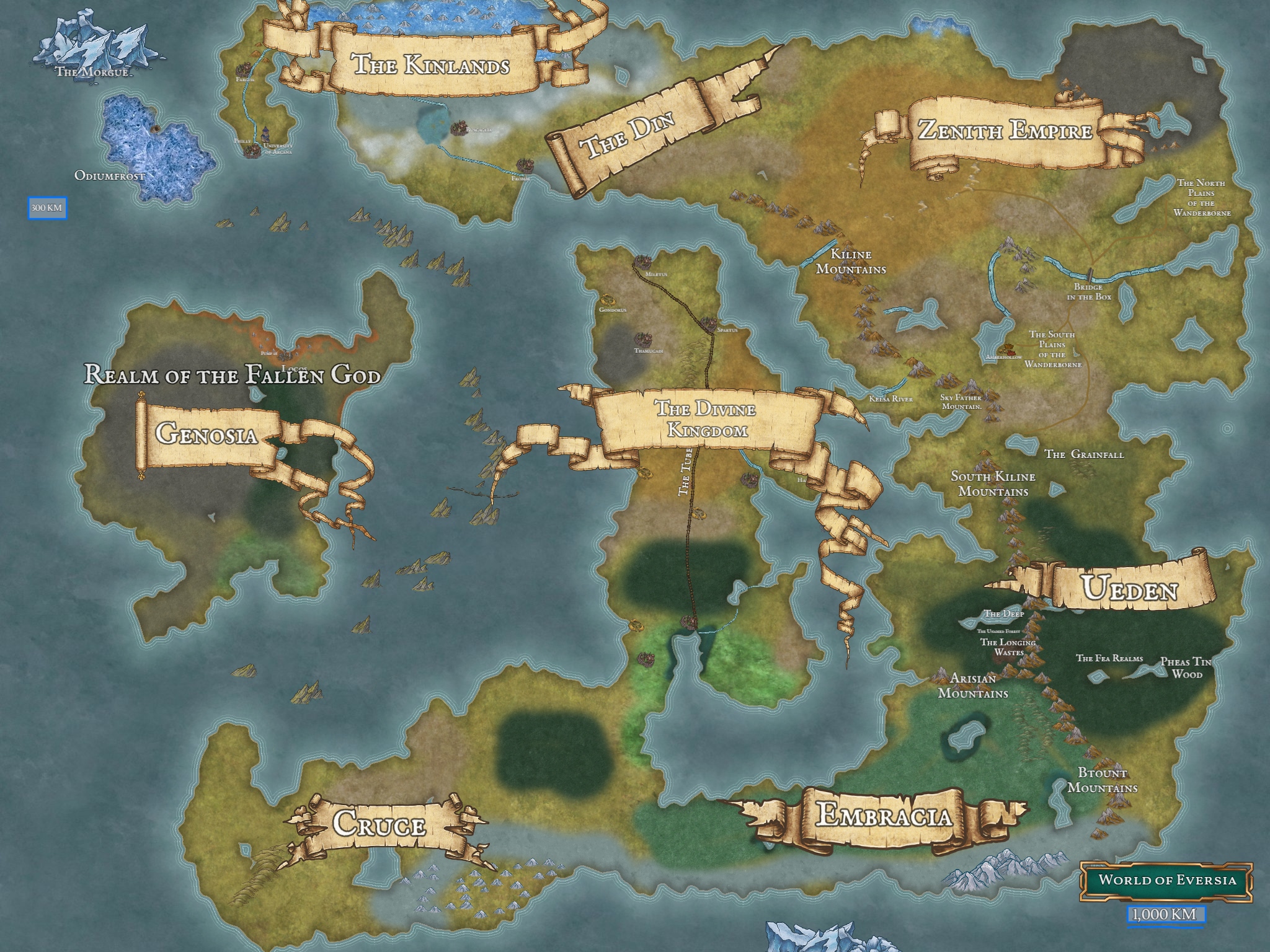 Map of Eversia — JPG